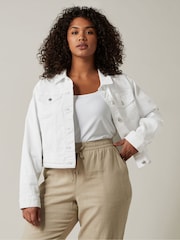 Evans Stretch Denim Jacket - Image 1 of 5