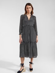 Hobbs Blue Annalise Dress - Image 1 of 4
