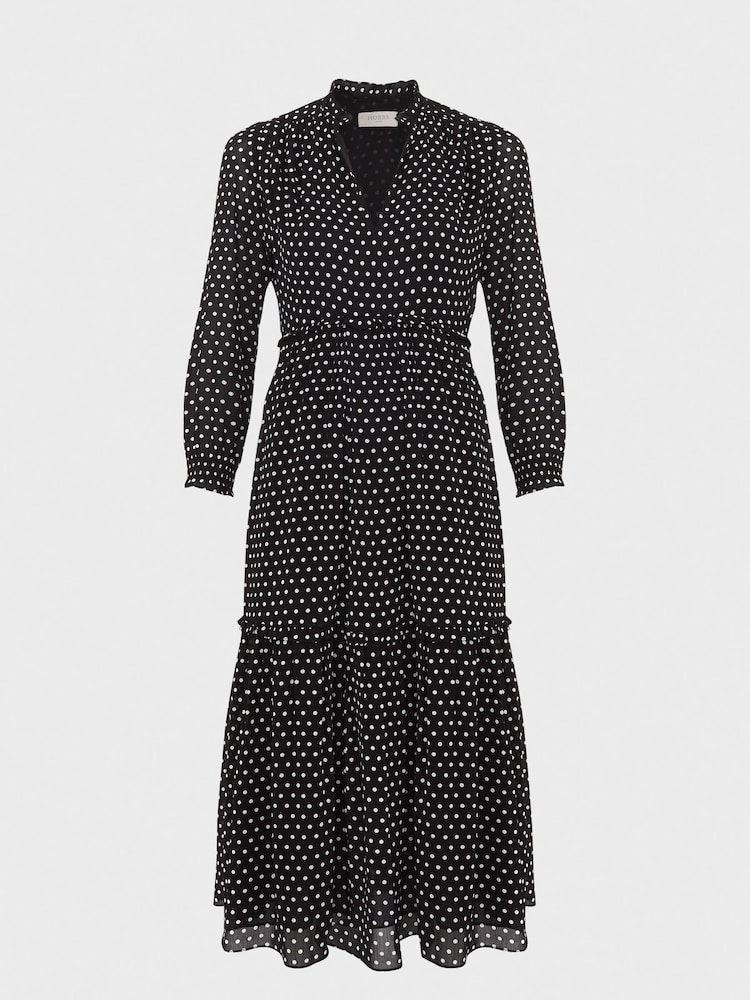 Hobbs Blue Annalise Dress - Image 4 of 4