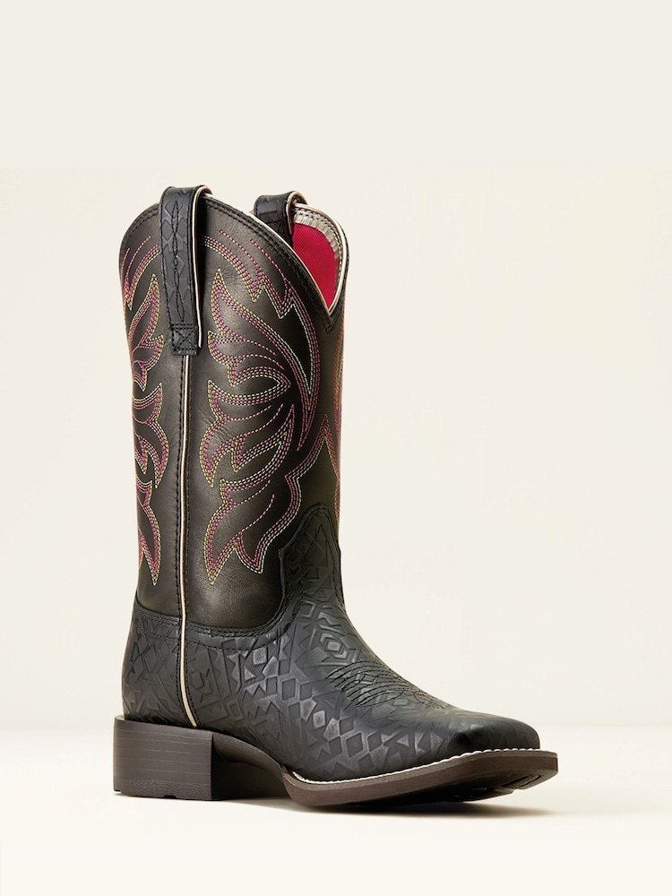 Ariat Buckley Western Black Boots - Image 2 of 4