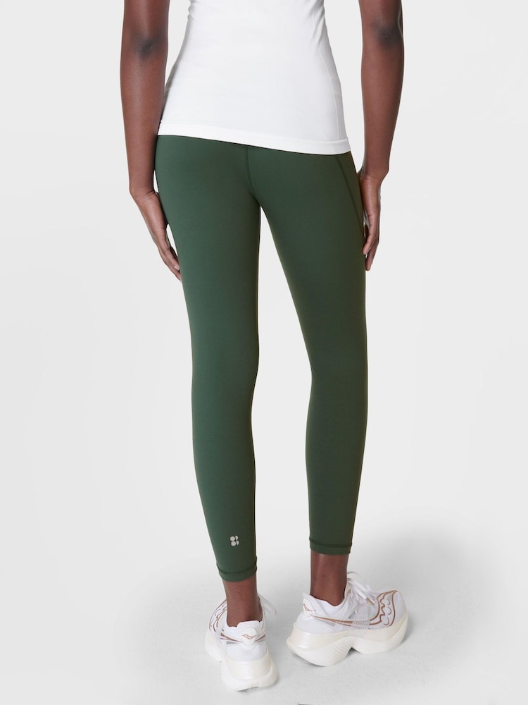 Sweaty Betty Trek Green 7/8 Length Power 7/8 Workout Leggings - Image 2 of 6