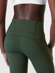 Sweaty Betty Trek Green 7/8 Length Power 7/8 Workout Leggings - Image 4 of 6