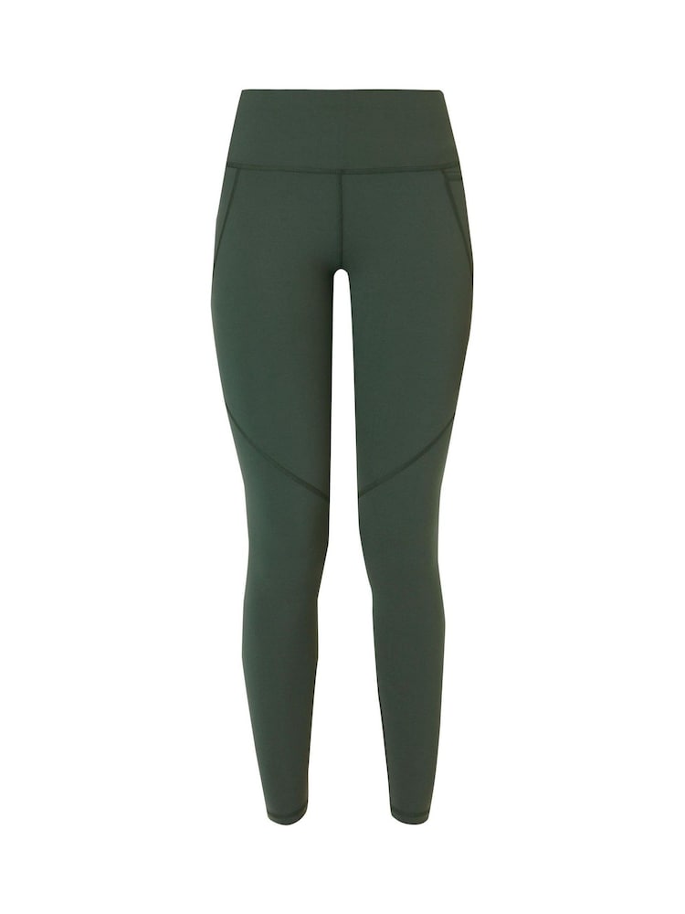 Sweaty Betty Trek Green 7/8 Length Power 7/8 Workout Leggings - Image 6 of 6