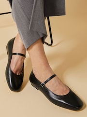 Jones Bootmaker Sonnet Mary Janes Leather Shoes - Image 1 of 6
