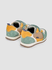 JoJo Maman Bébé Multi Riptape Trainers - Image 2 of 4