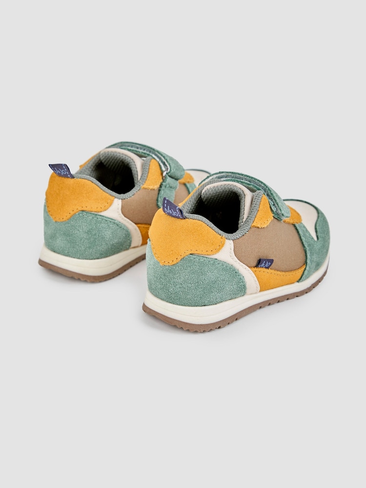 JoJo Maman Bébé Multi Riptape Trainers - Image 2 of 4