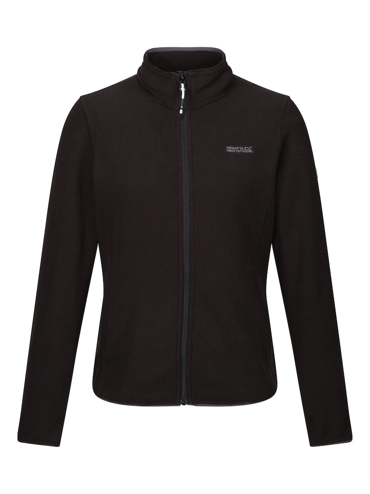 Regatta Black Womens Clemance IV Full Zip Fleece - Image 5 of 7