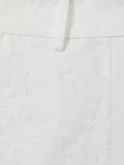 Reiss Ivory Denva Burnout Floral Midi Skirt - Image 5 of 5