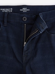Blue Deep Slim Fit Comfort Stretch Jeans - Image 9 of 12