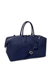 Katie Loxton Blue Oxford Weekend Holdall - Image 2 of 4