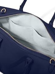 Katie Loxton Blue Oxford Weekend Holdall - Image 3 of 4