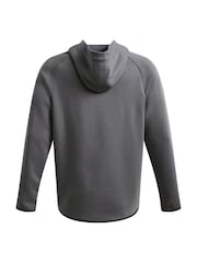 Under Armour Grey Unstoppable Fleece Hoodie - Image 5 of 5