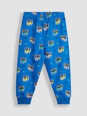 JoJo Maman Bébé Blue 2-Pack Cotton Pyjamas - Image 5 of 9