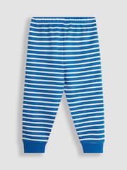 JoJo Maman Bébé Blue 2-Pack Cotton Pyjamas - Image 9 of 9