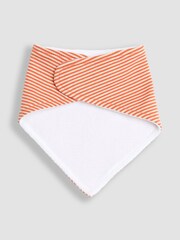 JoJo Maman Bébé Ecru Highland Cow Dribble Bibs 3 Pack - Image 7 of 8