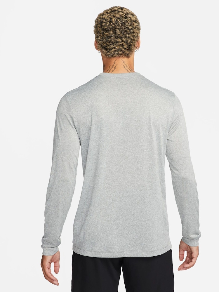 Nike Grey Dri-FIT Legend Training T-Shirt - Image 2 of 4
