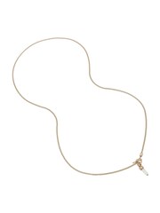 AllSaints Gold Stone Prism Pendant Long Necklace - Image 2 of 4