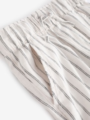 Weiß und Schwarz - Gap Cargohose aus Leinen und Baumwolle (4-13Jahre) - Bild 3 von 3