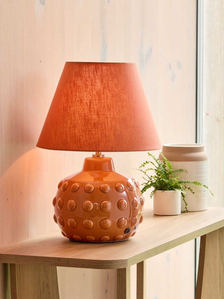Copper Bibury Large Rechargeable Table Lamp - Image 1 of 7