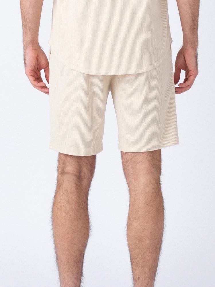 Luke 1977 Animal Aruba Ecru Shorts - Image 2 of 8
