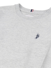Grijs - U.S. Polo Assn. Double Horsemen Boys Sweatshirt - Image 6 of 6