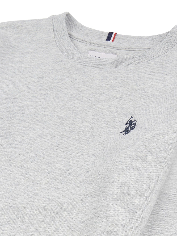 Grijs - U.S. Polo Assn. Double Horsemen Boys Sweatshirt - Image 6 of 6