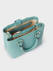 Osprey London Blue The Mini Adaline Leather Grab Bag - Image 5 of 6