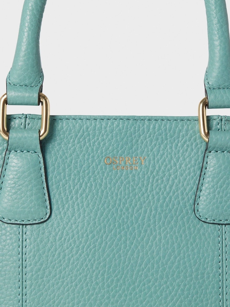Osprey London Blue The Mini Adaline Leather Grab Bag - Image 6 of 6