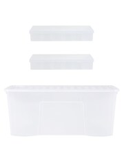 Wham Clear Festive 3 Piece Tree & 2 Bauble Storage Boxes - Image 3 of 5