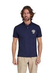Raging Bull Blue No. 3 Jersey 100% Cotton Polo Shirt - Image 2 of 8