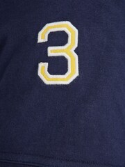 Raging Bull Blue No. 3 Jersey 100% Cotton Polo Shirt - Image 7 of 8