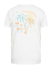 BadRhino Big & Tall 100% Cotton Ride The Wave T-Shirt - Imagen 4 de 4
