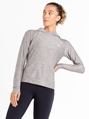 Dare 2b Grey Sprint Cty Lightweight Workout Hoodie - Image 1 of 6
