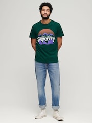 Superdry Green Great Outdoors Graphic T-Shirt - Image 2 of 6
