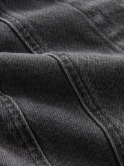 Black Diamanté 100% Cotton Denim Jacket - Image 8 of 8