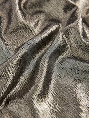 Gold Long Sleeve Shimmer V-Neck Blouse - Image 6 of 6