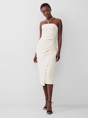 French Connection Echo Crepe Halter Dress - Image 3 of 4