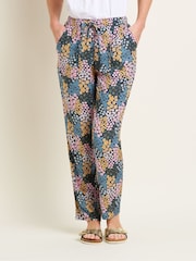 Brakeburn Blue Wildflower Meadow Traveller Trousers - Image 1 of 4