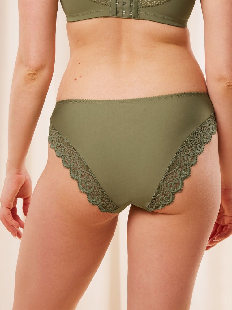 Triumph Green Amourette Briefs - Image 2 of 6
