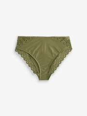 Triumph Green Amourette Briefs - Image 6 of 6