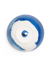 Rick Stein Set of 4 Blue Coves of Cornwall Cereal Bowls - Image 3 of 4