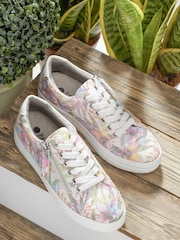 Pavers Multi Pink Pavers Chunky Platform Trainers - Image 1 of 6