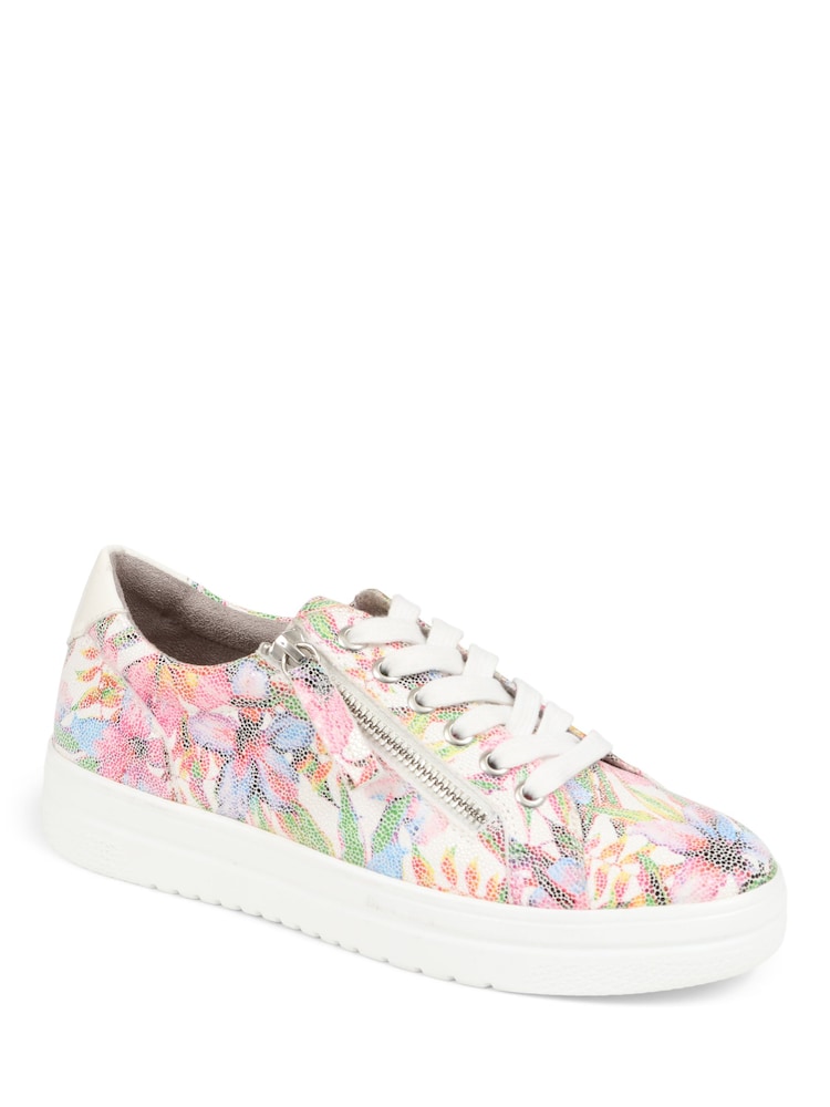 Pavers Multi Pink Pavers Chunky Platform Trainers - Image 2 of 6