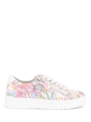 Pavers Multi Pink Pavers Chunky Platform Trainers - Image 3 of 6