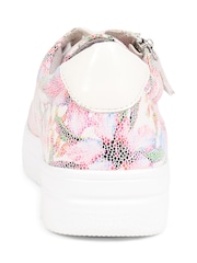 Pavers Multi Pink Pavers Chunky Platform Trainers - Image 4 of 6