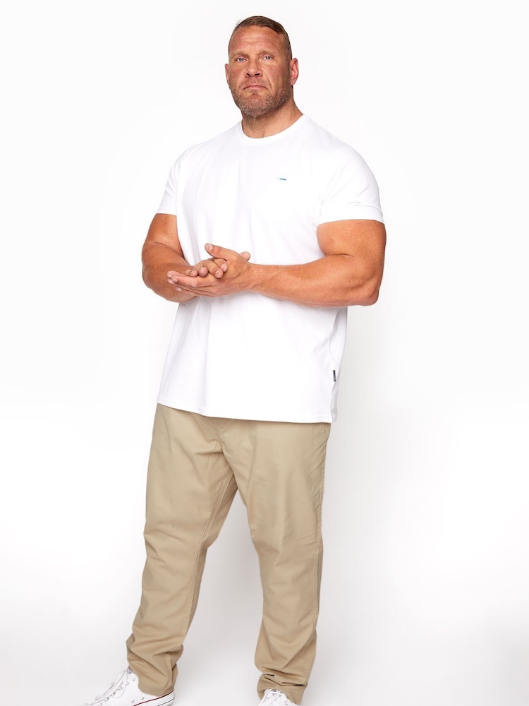 Marrón - Pantalones de rugby con cintura elástica Big & Tall de BadRhino - Imagen 2 de 4 Marrón - Pantalones de rugby con cintura elástica Big & Tall de BadRhino - Imagen 2 de 4