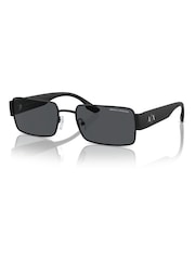 Armani Exchange Ax2052S Rectangle Black Sunglasses - Image 2 of 5