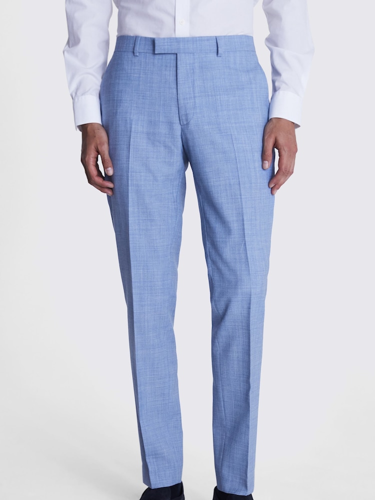 MOSS Slim Fit Marl Trousers - Image 1 of 3