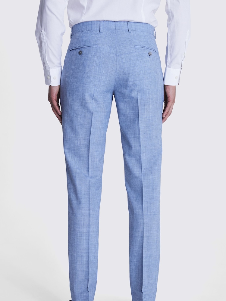 MOSS Slim Fit Marl Trousers - Image 2 of 3