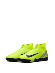 Nike Yellow Kids Mercurial Zoom Superfly 10 Academy Turf Football Boots - Image 3 of 8